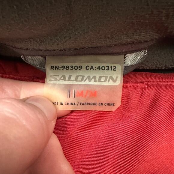 Salomon Women's SmartSkin Snowboard Ski Jacket W/ Liner Size M - Picture 10 of 16